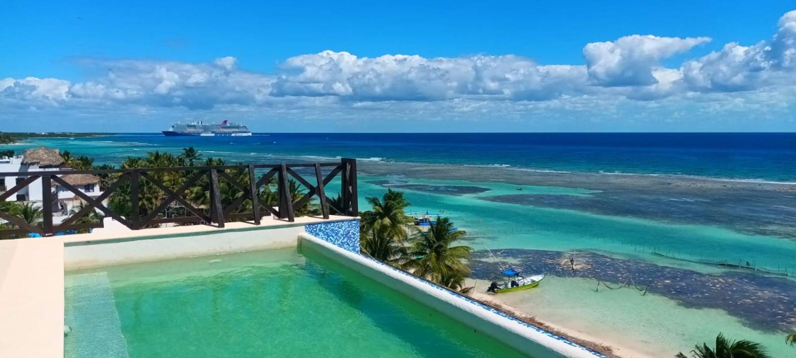 Hotel Blue Reef Frente Al Mar マアウアル エクステリア 写真